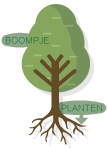 Boompje planten Logo