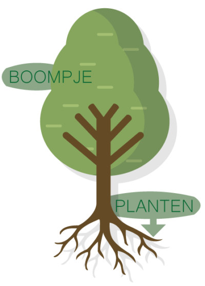 Plant een boom met een SMS of doe het zelf bij Boompje Planten